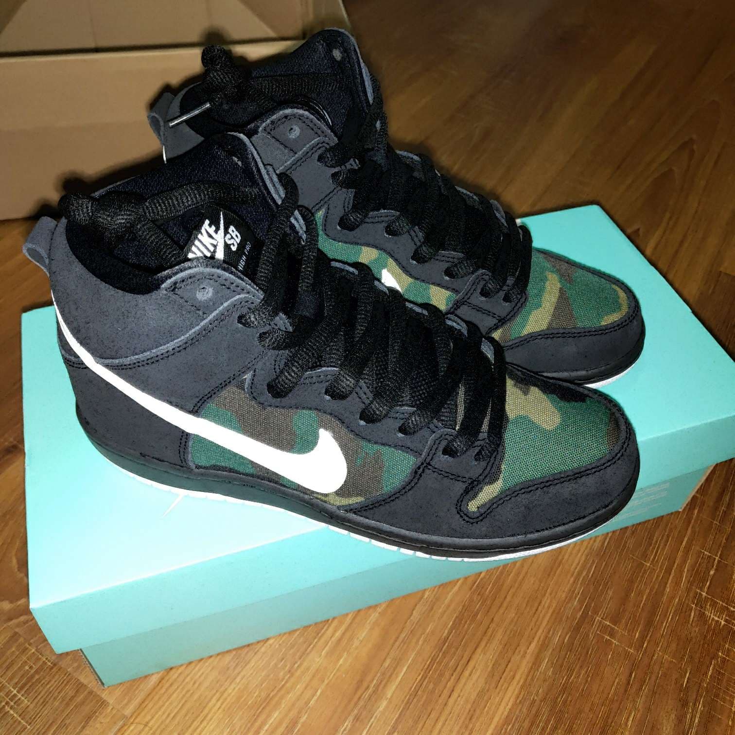 Nike Dunk SB High Camo - фото покупателя Эдуард