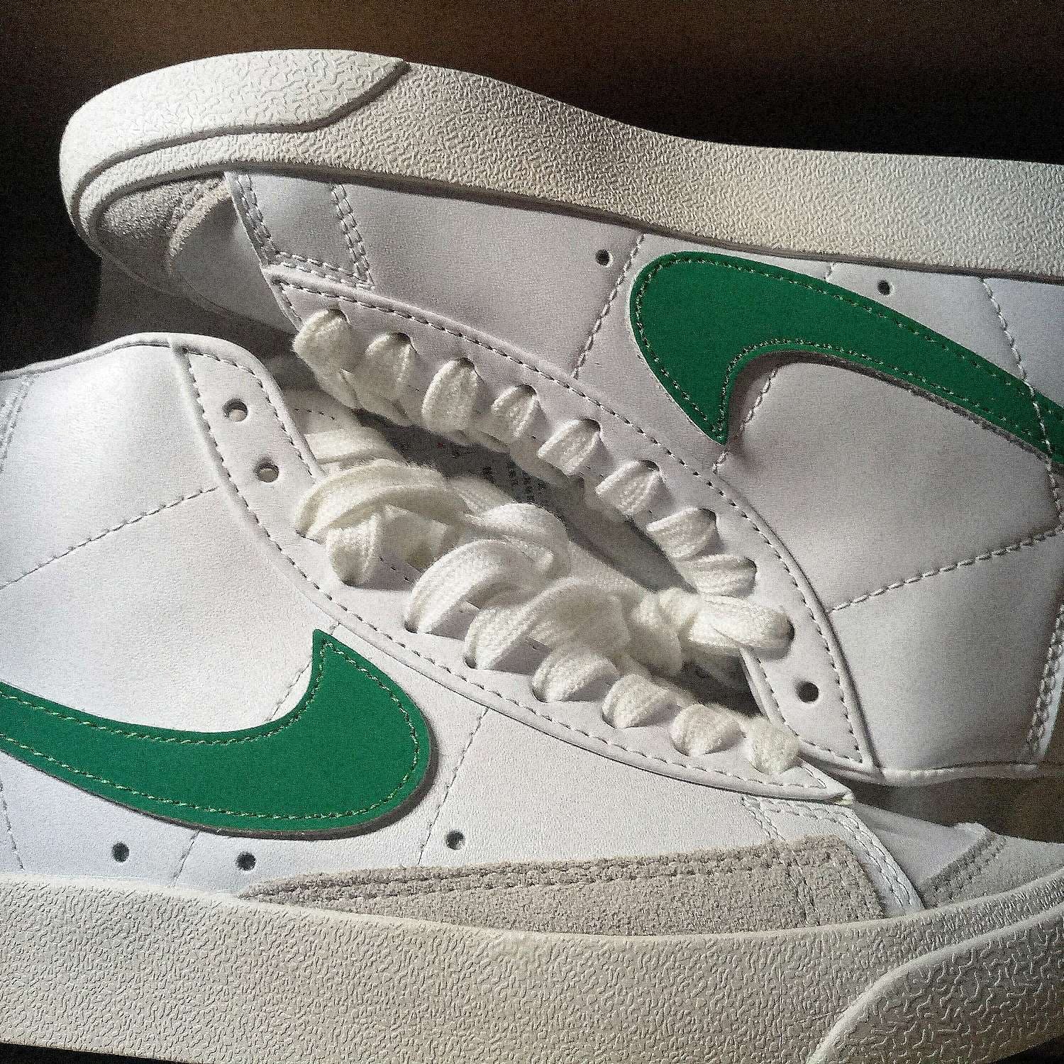 Nike Blazer Mid "77 Vintage Lucid Green - фото покупателя Евгения