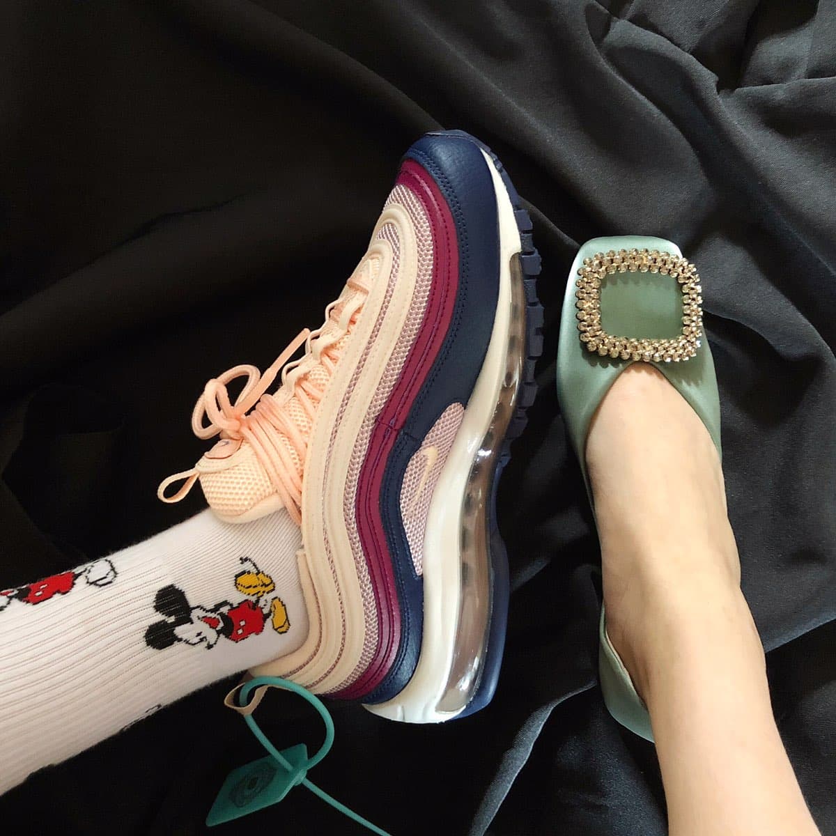 Nike Air Max 97 Plum Chalk - фото покупателя Света