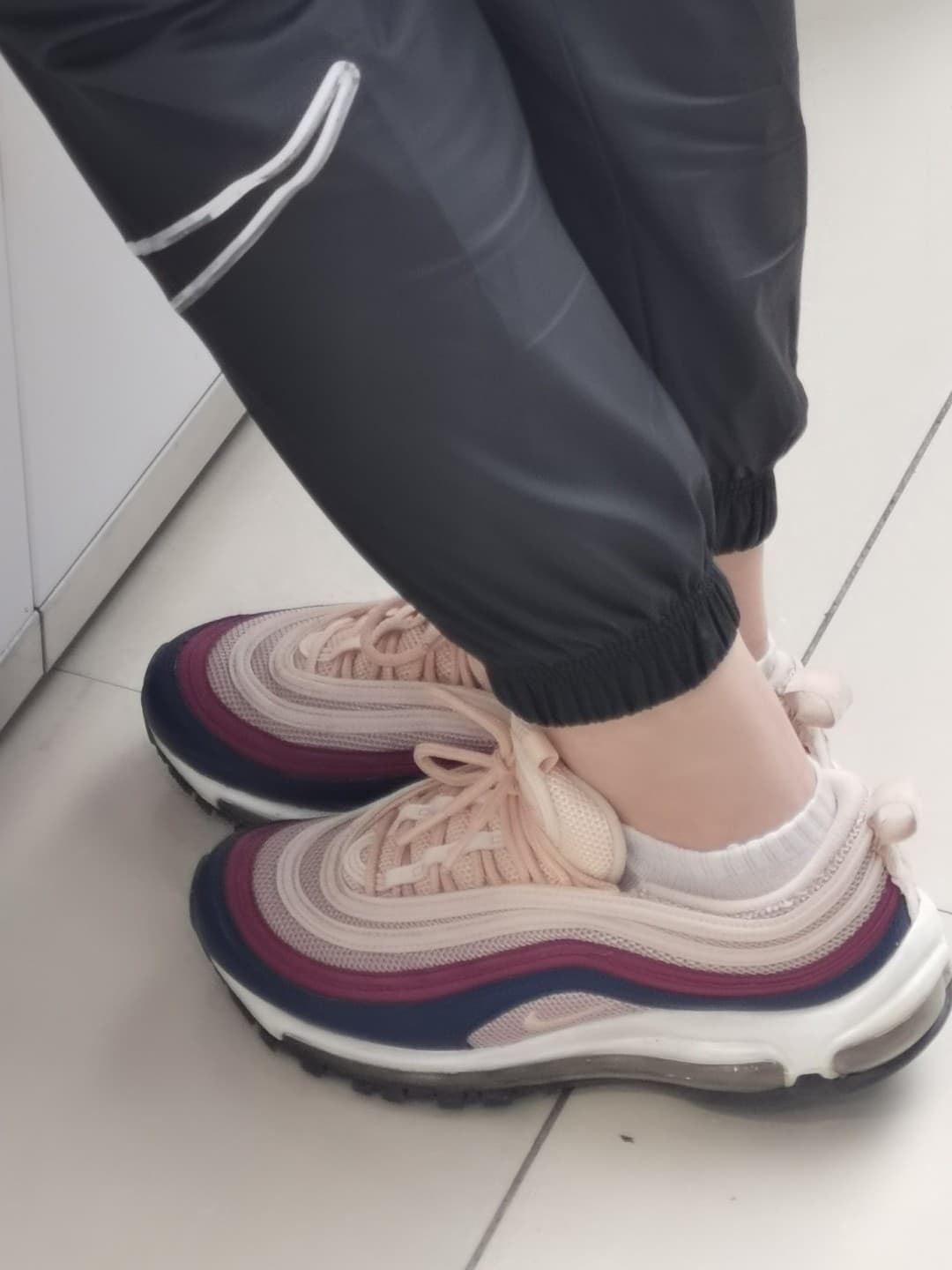 Nike Air Max 97 Plum Chalk - фото покупателя Галина