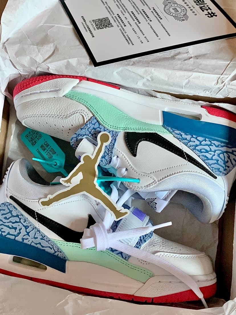 Jordan Legacy 312 Low "Easter" - фото покупателя Лариса