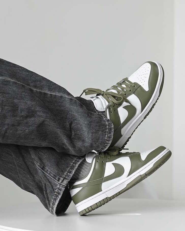 Nike Dunk "Medium Olive" - фото покупателя Никита