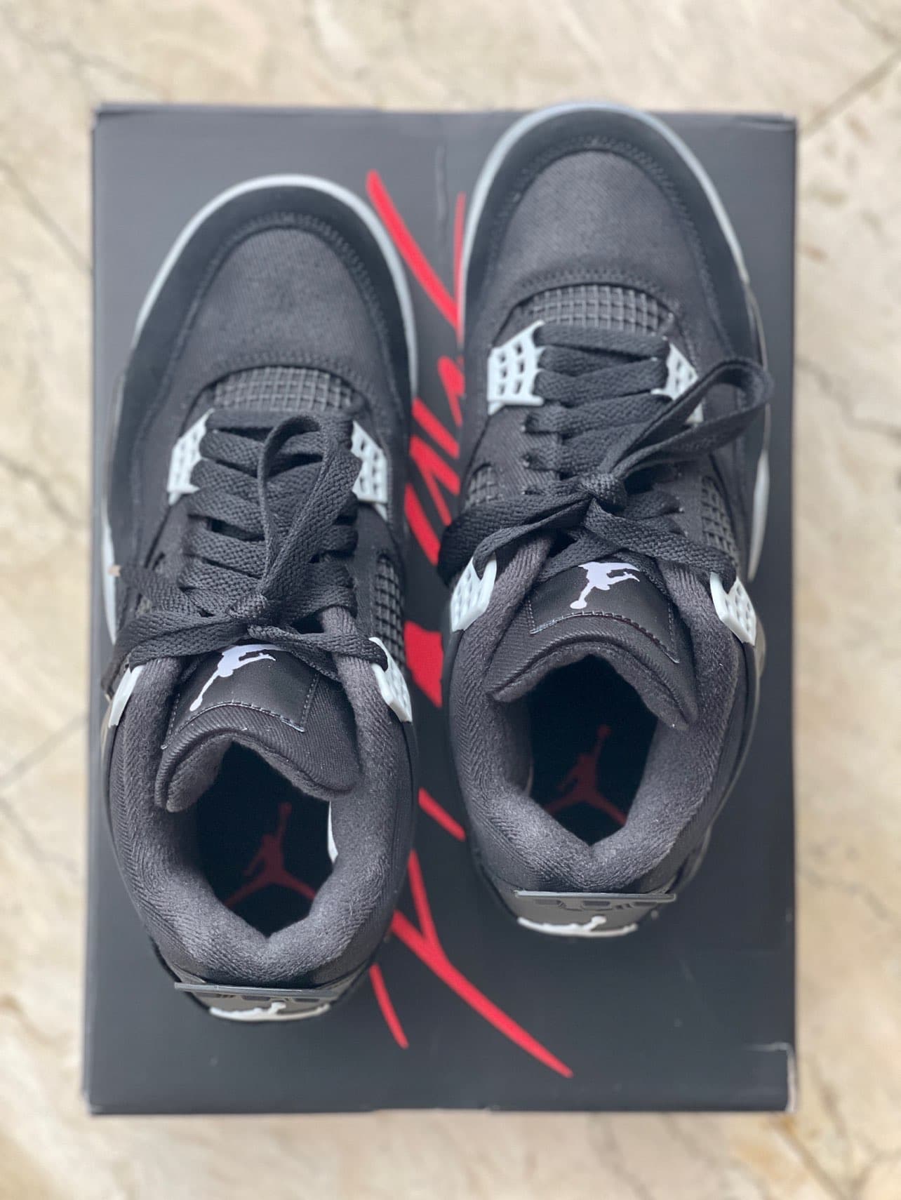 Jordan Air Jordan 4 retro se "black canvas" - photo of buyer Алла