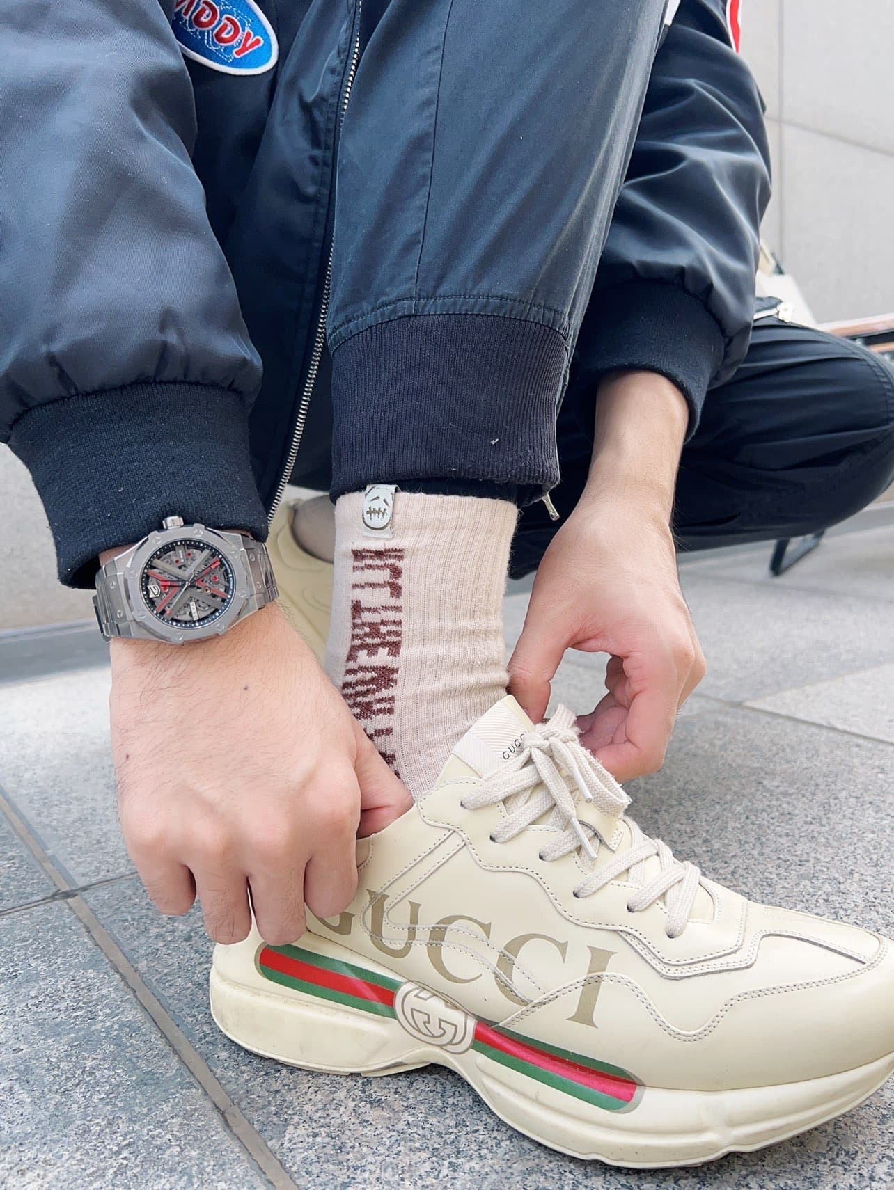 GUCCI Rhyton logo - фото покупателя Юрий