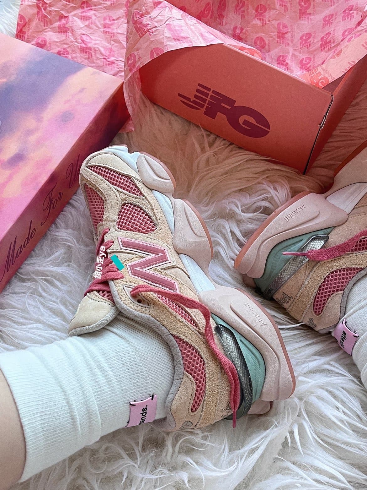 joe freshgoods x New Balance NB 9060 (полнота: D) - photo of buyer Лена