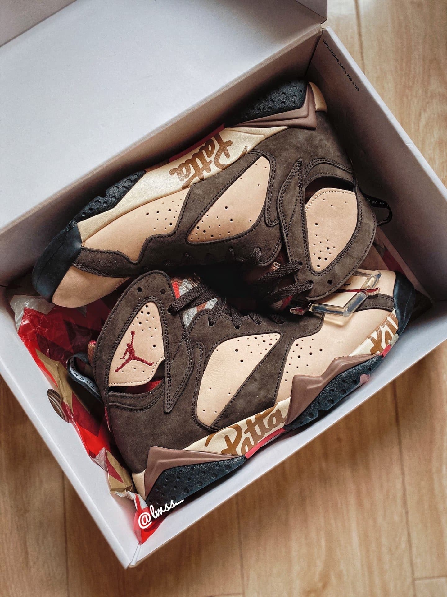 Patta x Jordan Air Jordan 7 og sp - фото покупателя Алексей