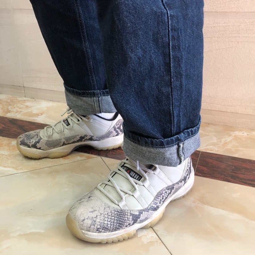 Jordan Air Jordan 11 snakeskin - фото покупателя Григорий