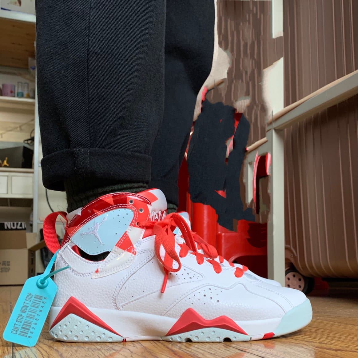 Jordan Air Jordan 7 Topaz Mist - фото покупателя Алла
