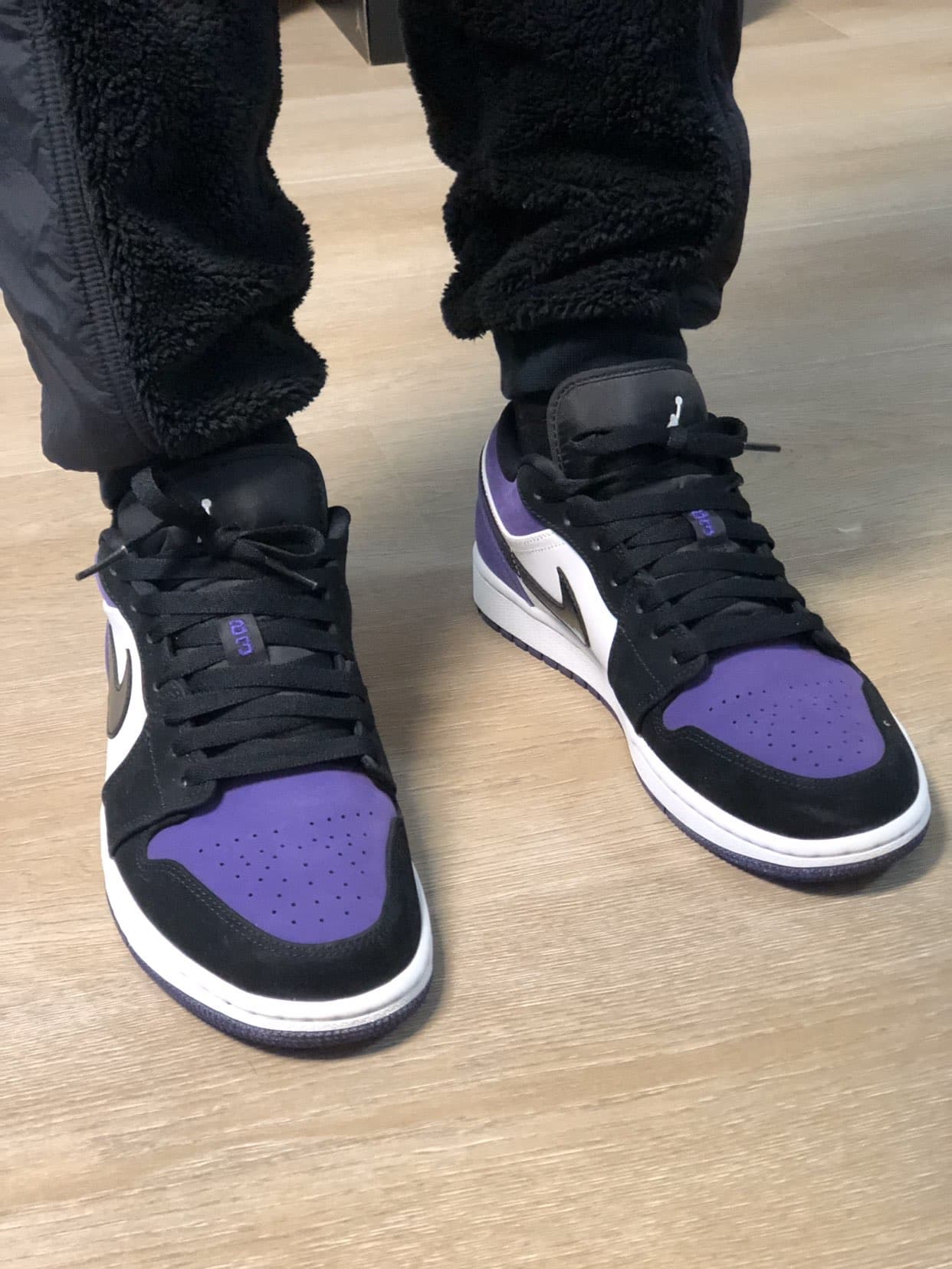 Jordan Air Jordan 1 Low Court Purple - фото покупателя Станислав