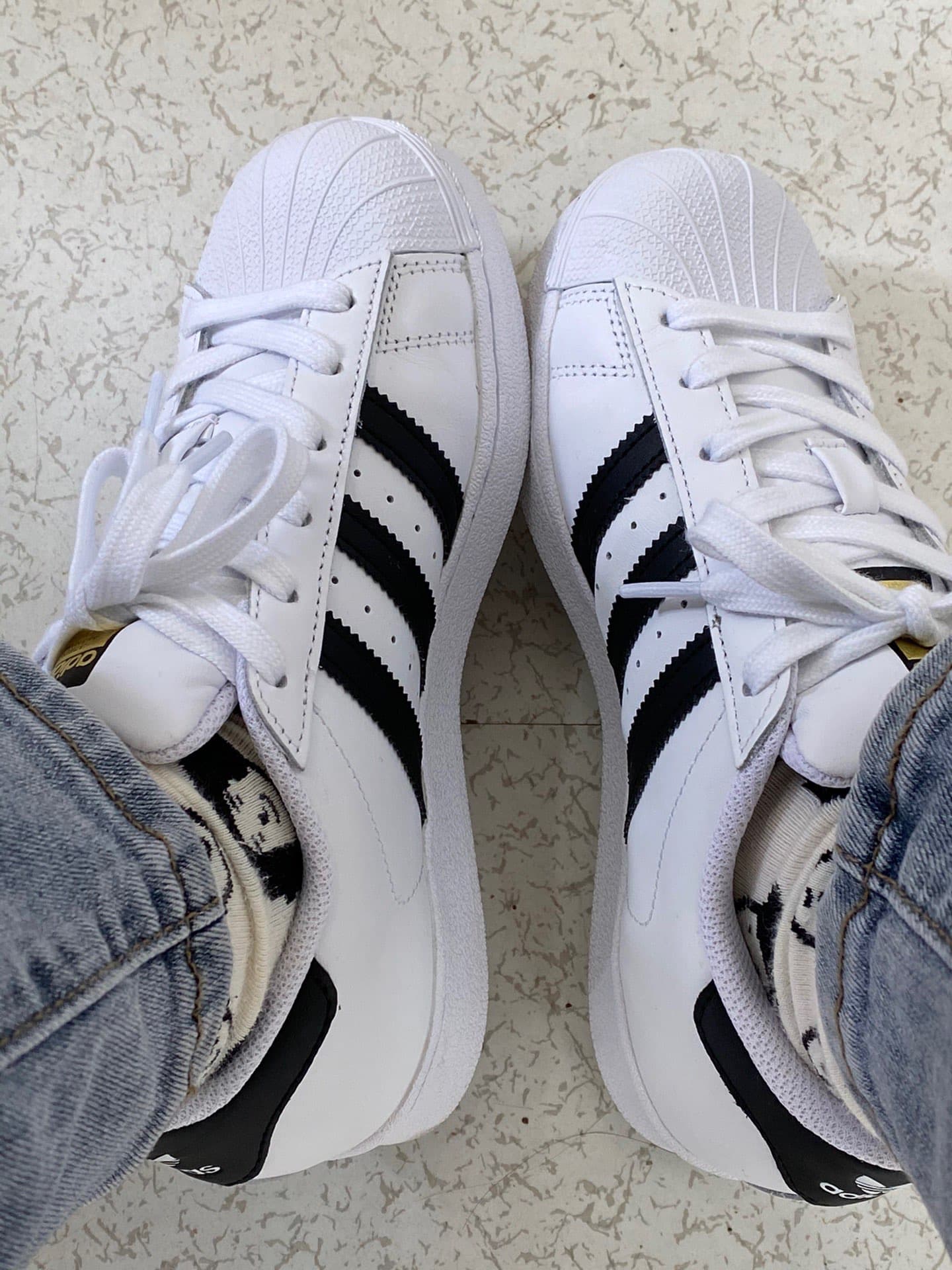adidas originals Superstar J White - photo of buyer Виктория