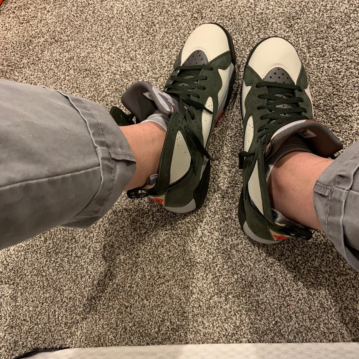 Jordan Air Jordan 7 x Patta OG SP Icicle - фото покупателя Петр