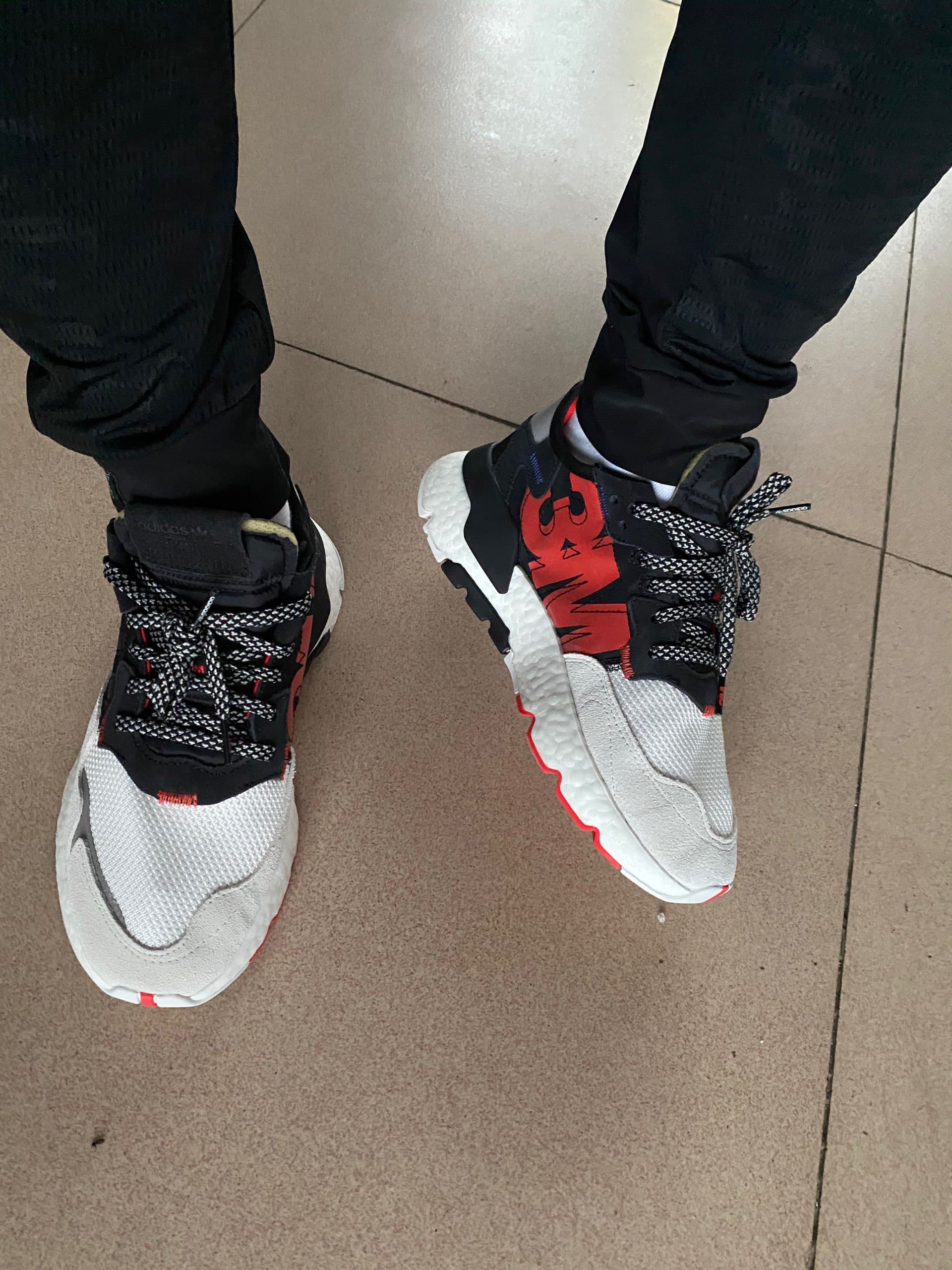 3M x adidas Nite Jogger Core Black Crystal White - photo of buyer Сергей