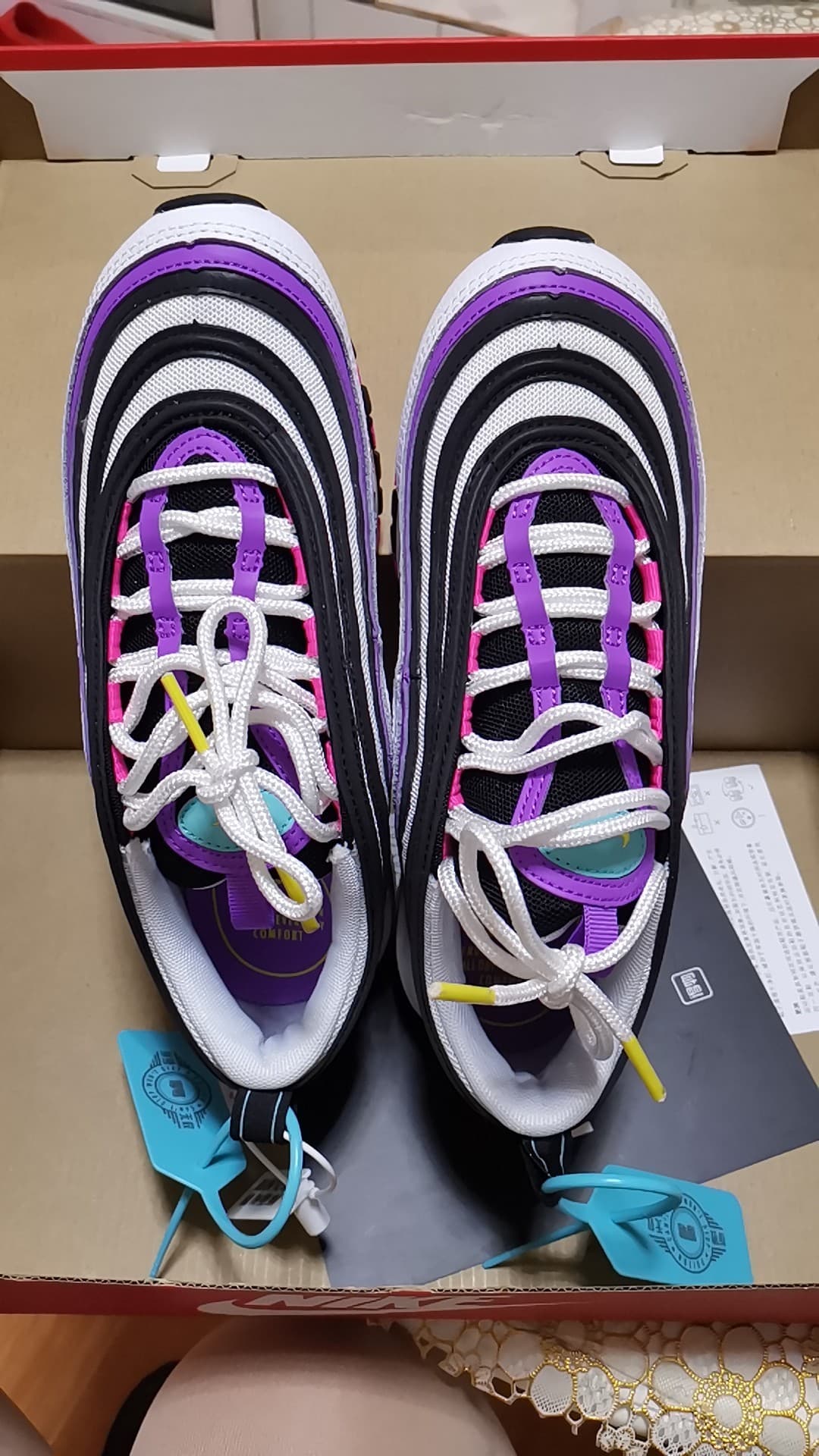 Nike Air Max 97 "Bright Violet" - фото покупателя Олег