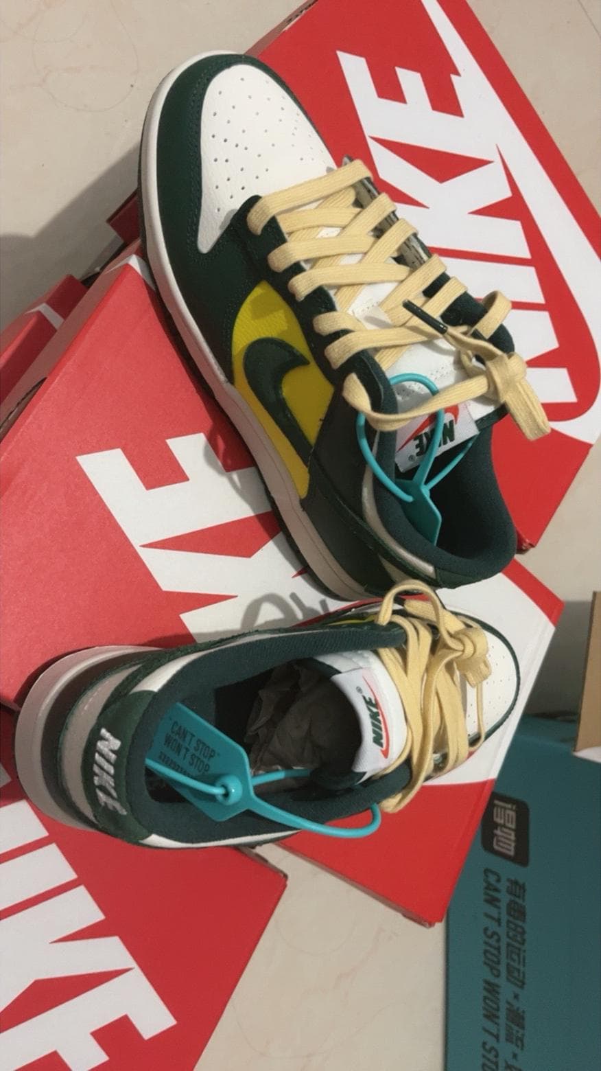 Nike Dunk "Noble Green" - фото покупателя Илья