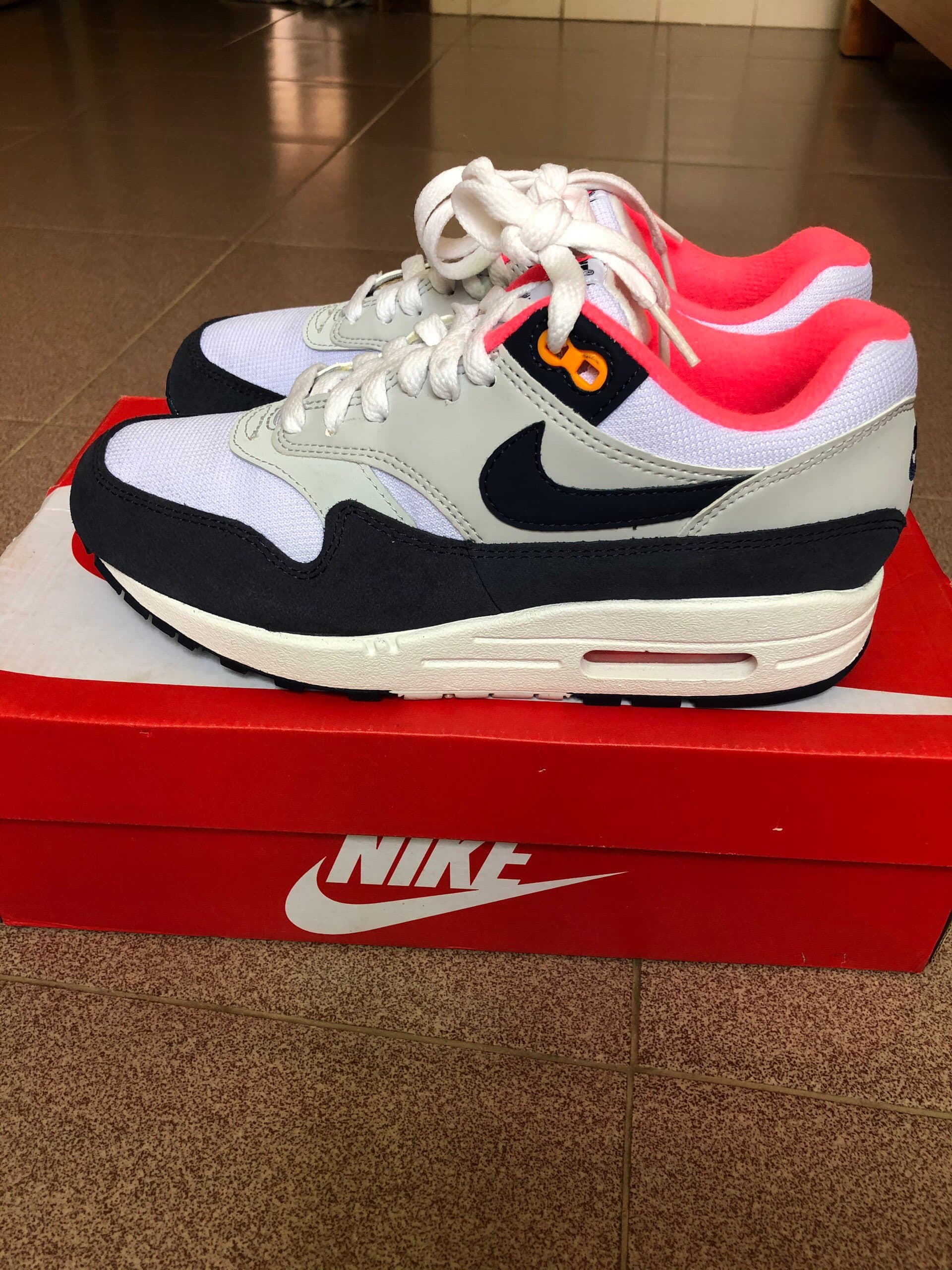Nike Air Max 1 Midnight Navy Pink - фото покупателя Валентин