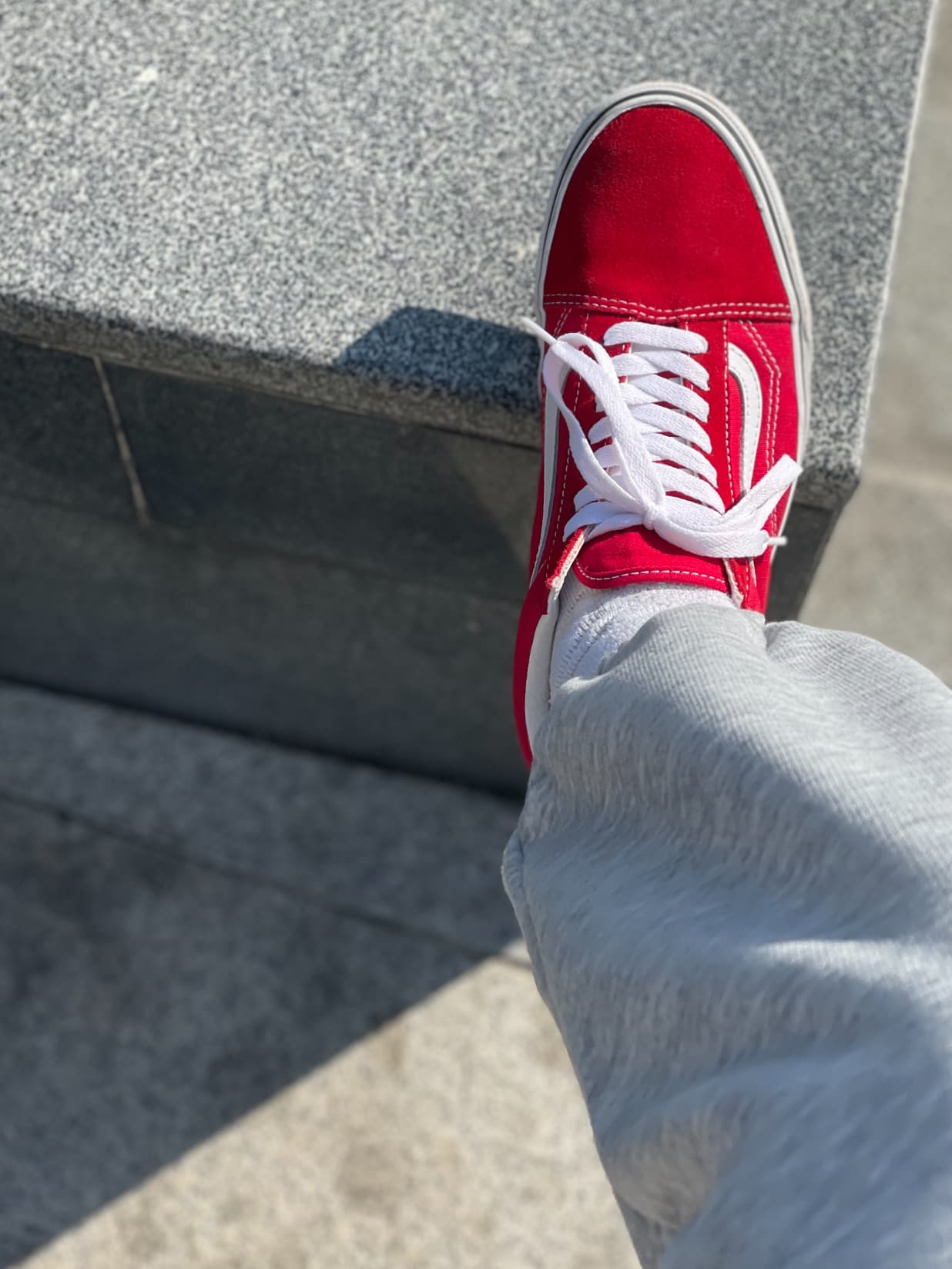 Vans Old Skool Racing Red - фото покупателя Федор