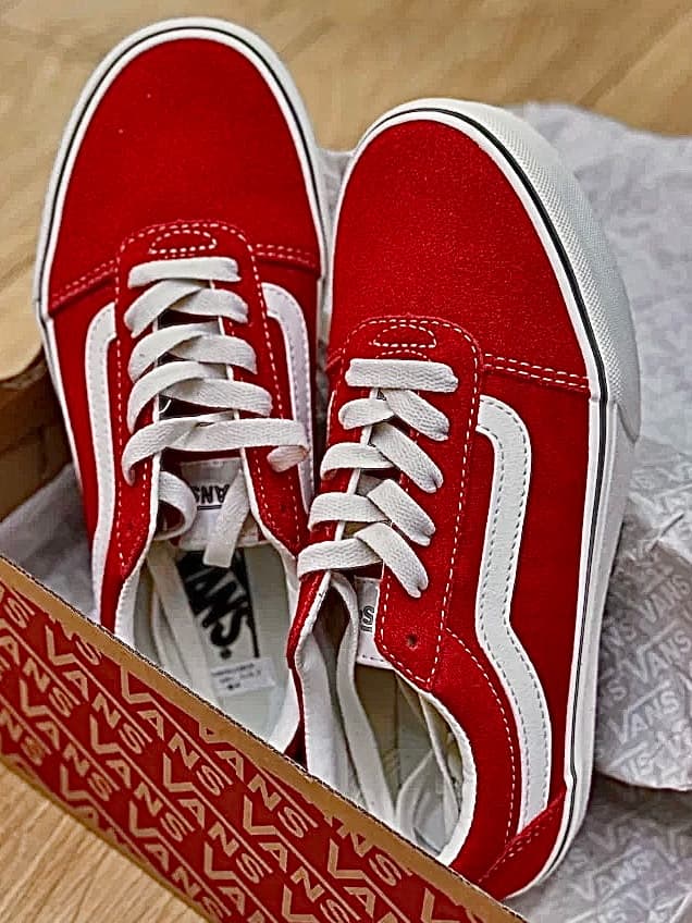 Vans Old Skool Racing Red - фото покупателя Елизавета