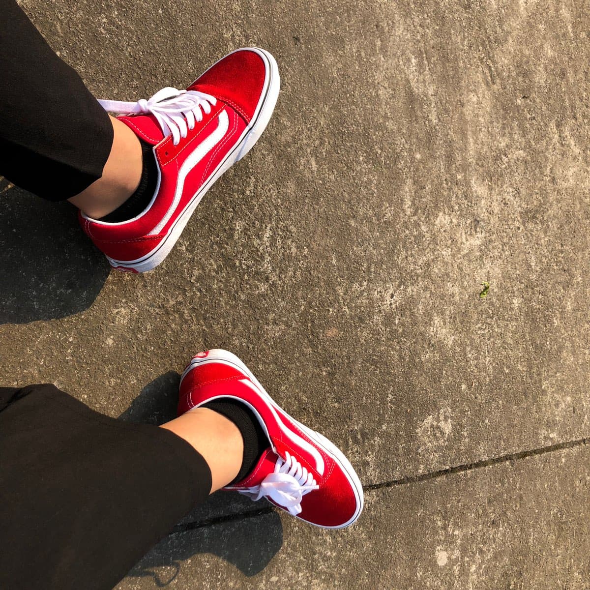 Vans Old Skool Racing Red - фото покупателя Алена