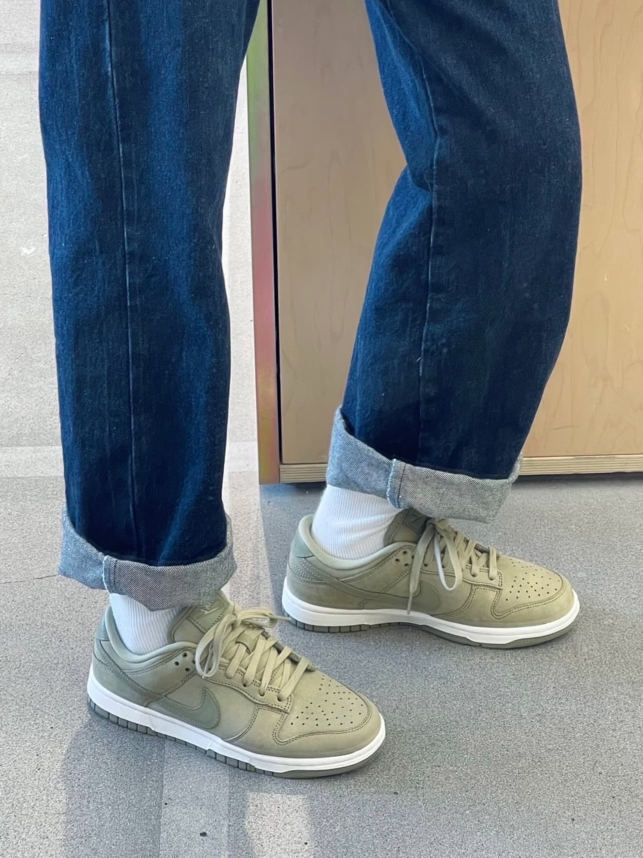 Nike Dunk Prm "Neutral Olive" - фото покупателя Андрей