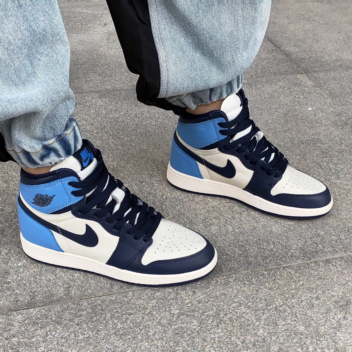 Jordan Air Jordan 1 "Obsidian" - фото покупателя Валя