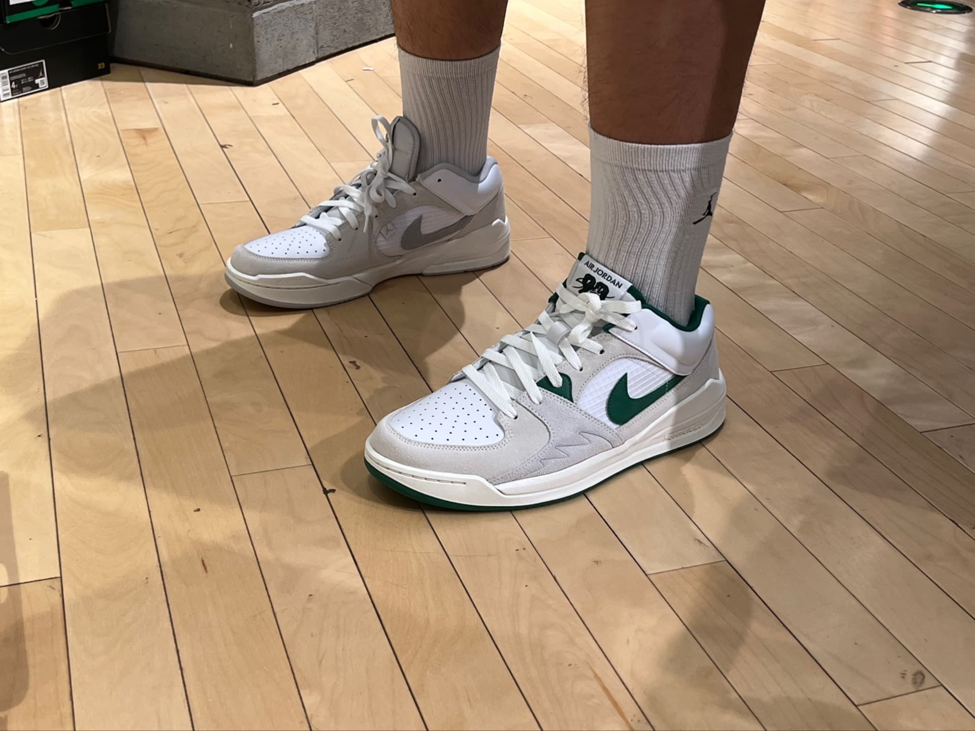 Jordan Stadium 90 "White Green" - фото покупателя Женя