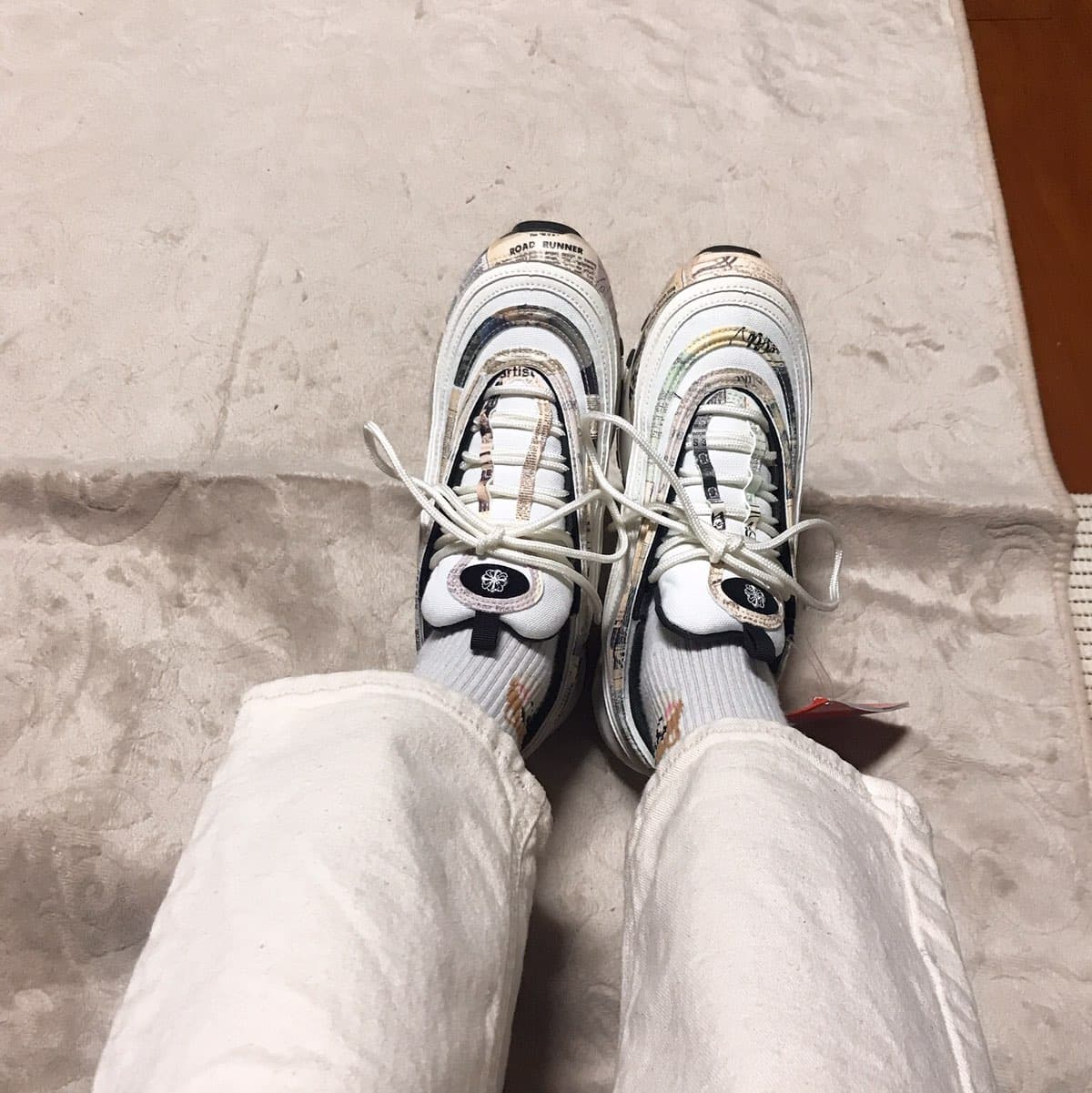 Nike Air Max 97 "Newspaper" - фото покупателя Любовь