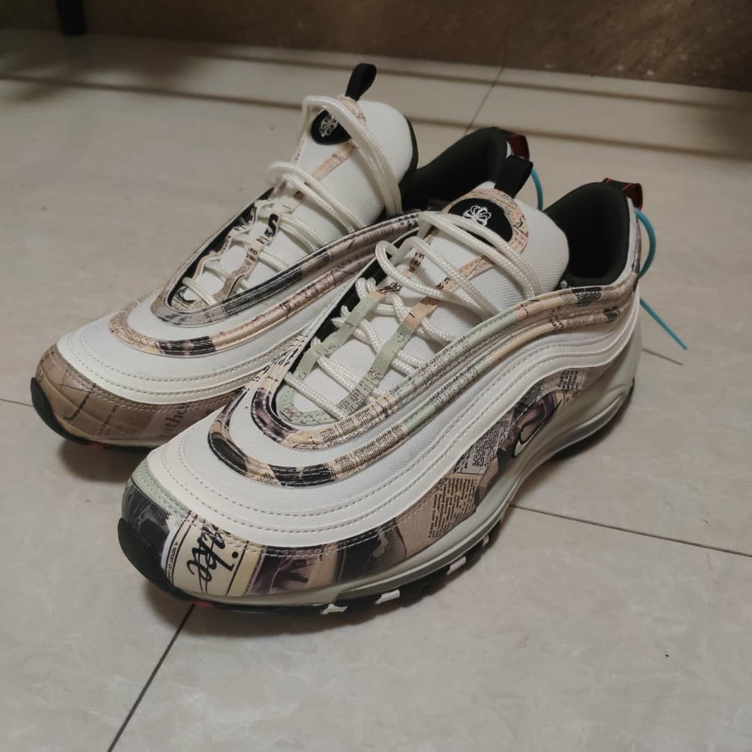 Nike Air Max 97 "Newspaper" - фото покупателя Поля