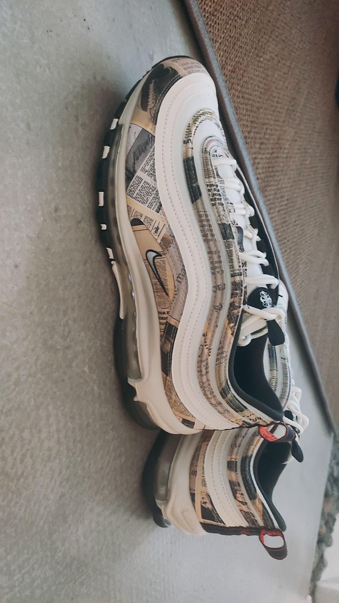Nike Air Max 97 "Newspaper" - фото покупателя Кирилл