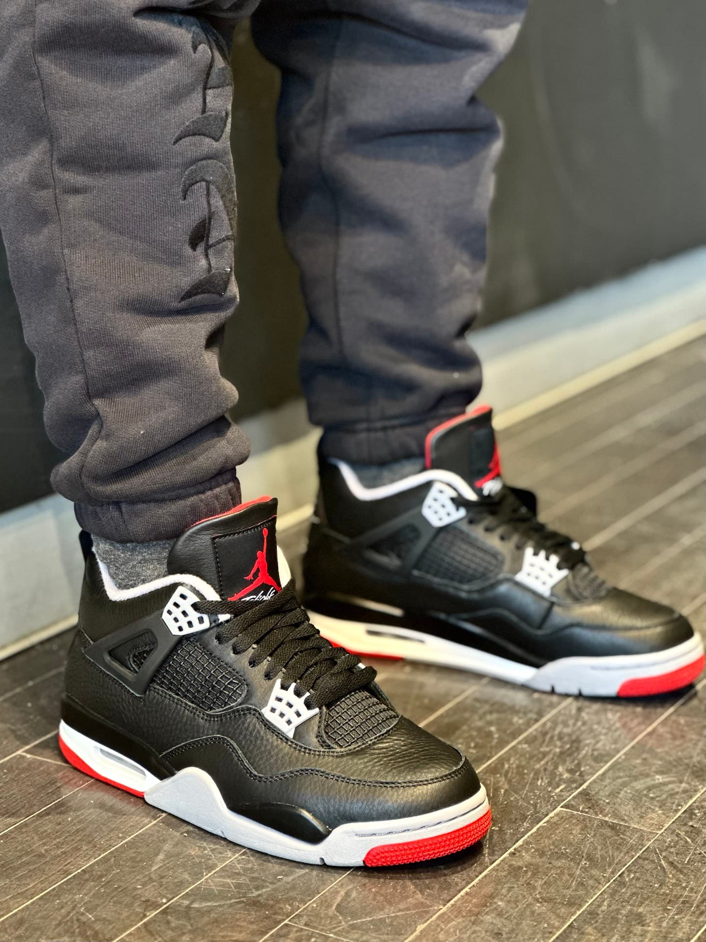 Jordan Air Jordan 4 Bred Reimagined 2024 - фото покупателя Петр