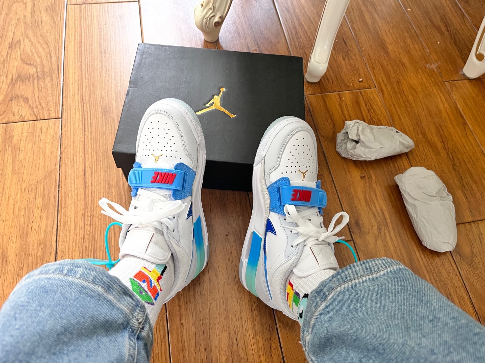 Jordan Legacy 312 Low GS "Emerald Rise" - фото покупателя Оксана