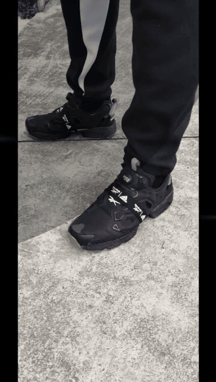 adidas x Reebok Instapump Fury BOOST Black - фото покупателя Вова