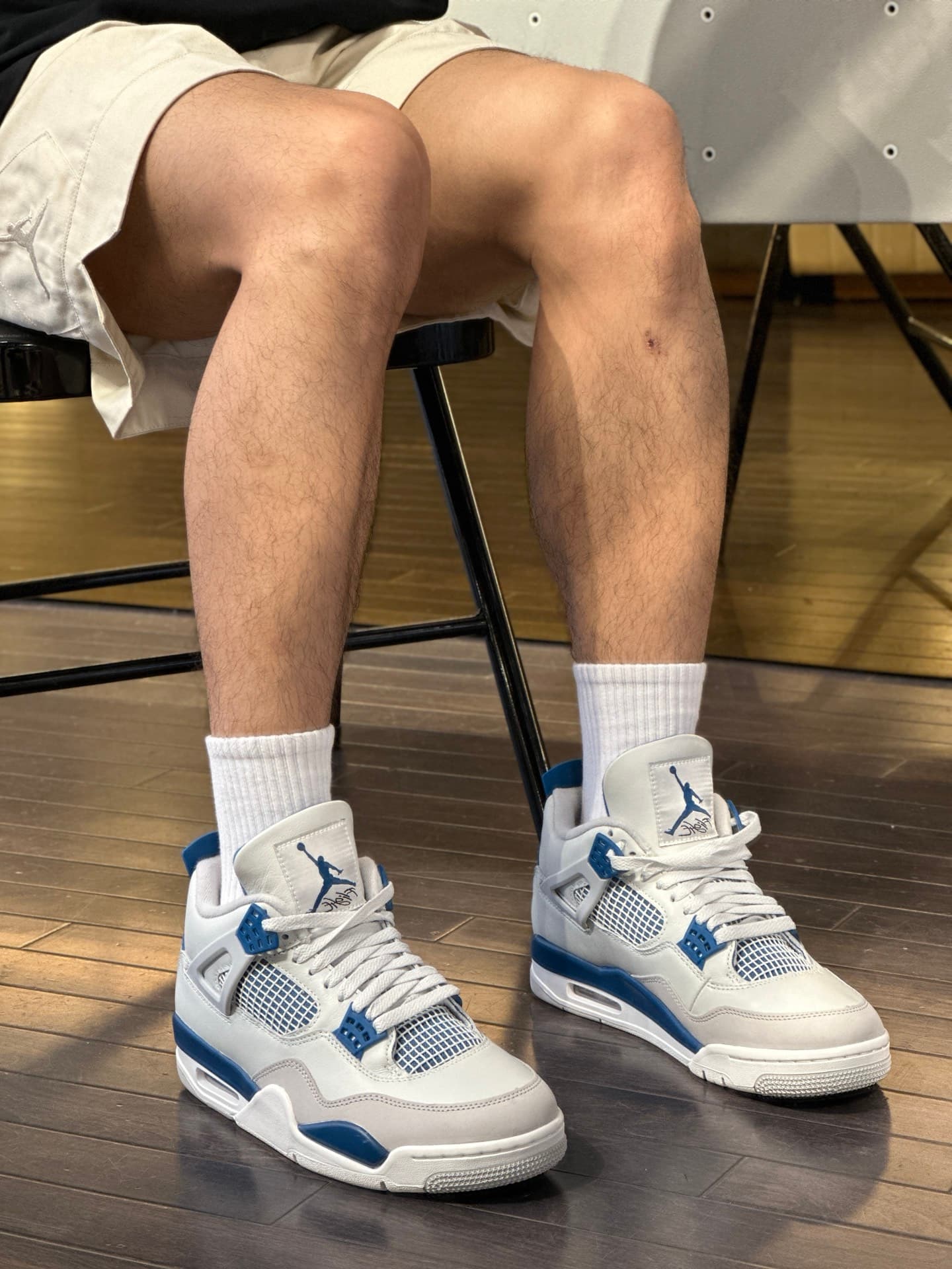 Jordan Air Jordan 4 "Military Blue" 2024 - photo of buyer Леонид