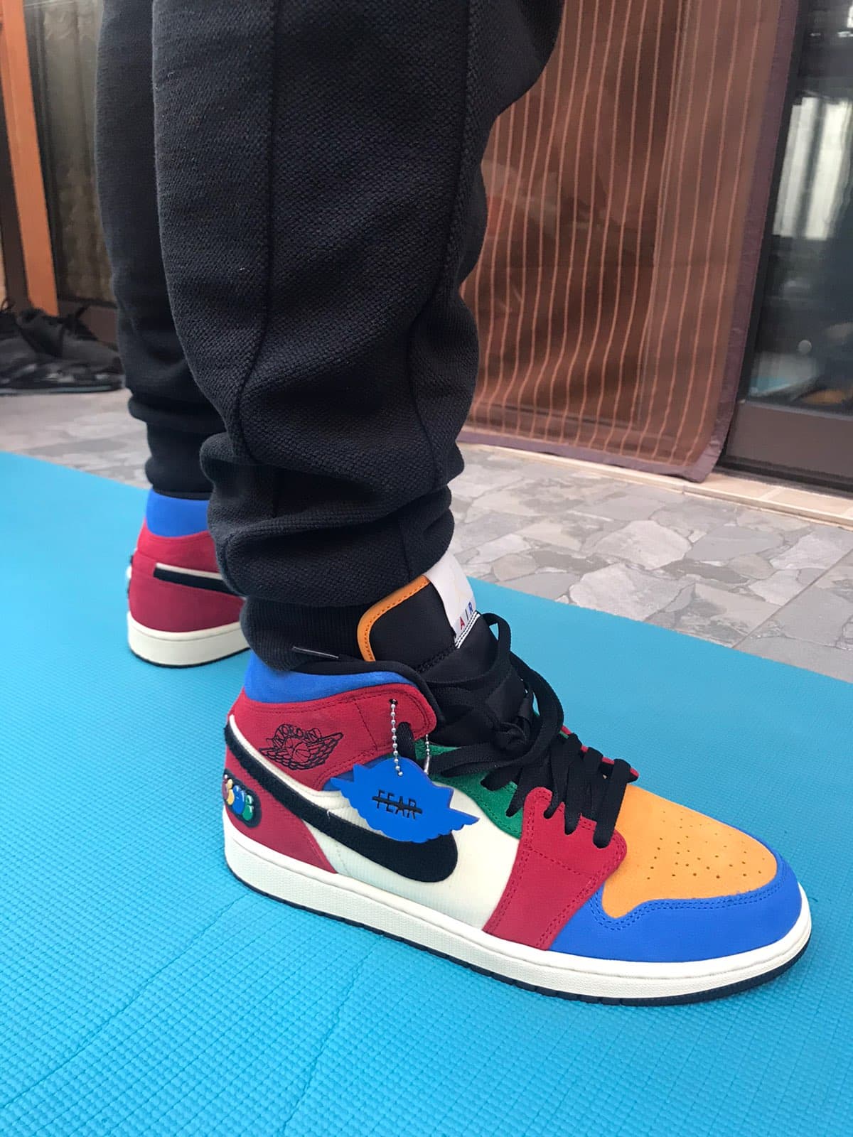 Blue The Great x Jordan Air Jordan 1 Mid Fearless - фото покупателя Лев