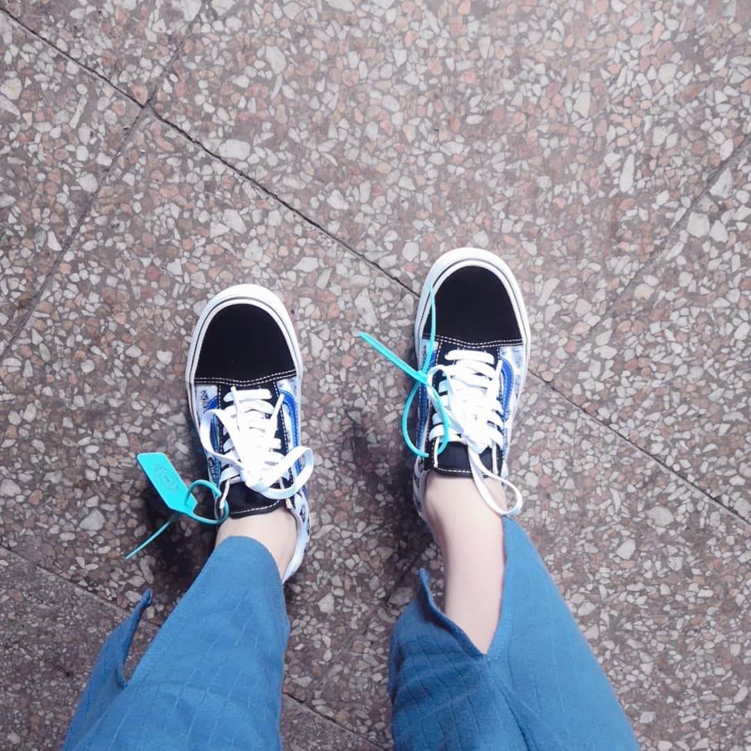 Vans Old Skool Blur Boards - фото покупателя Маша