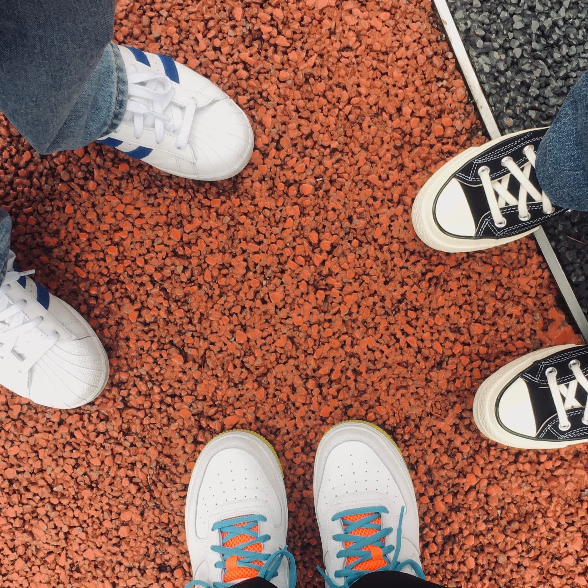 adidas originals Superstar White Blue - photo of buyer Денис