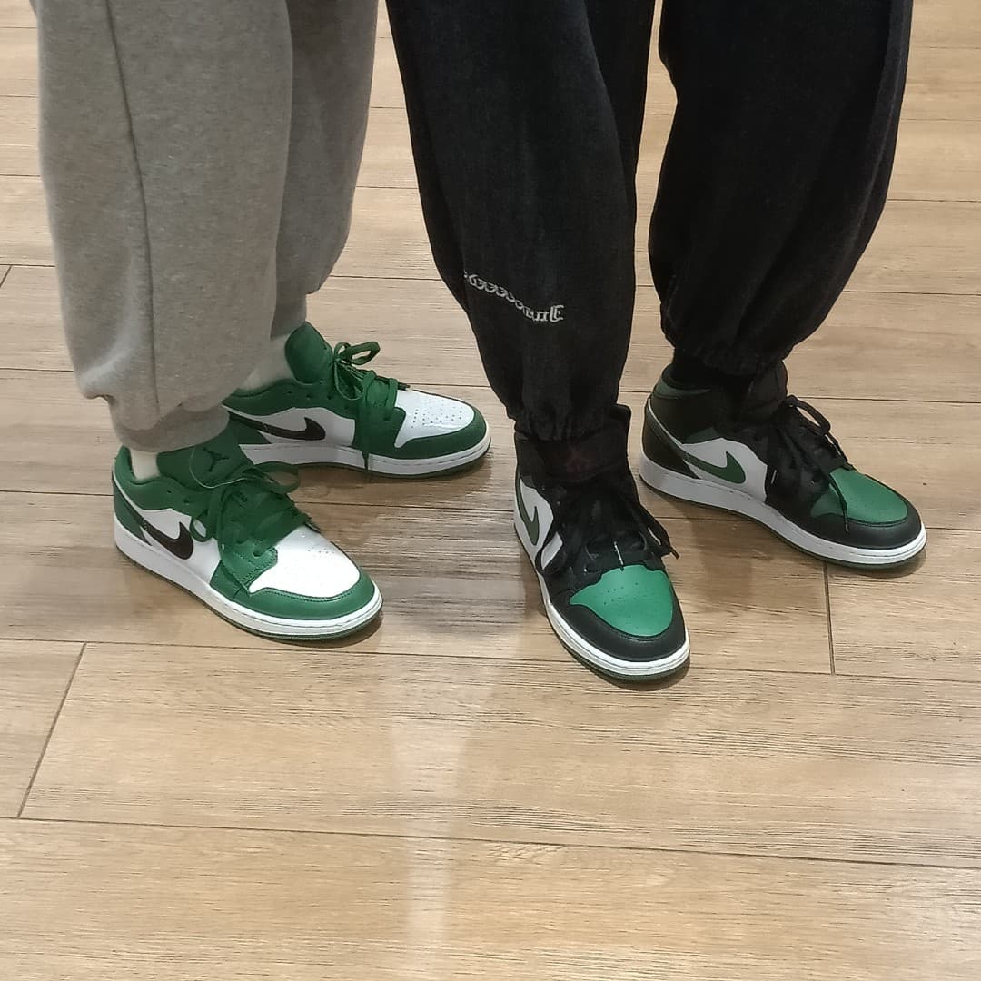 Jordan Air Jordan 1 Low GS Pine Green - фото покупателя Наташа