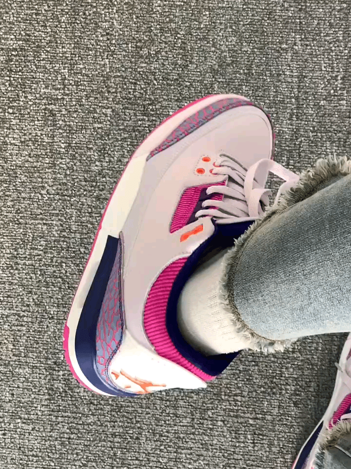 Jordan Air Jordan 3 Barely Grape - фото покупателя Валерия