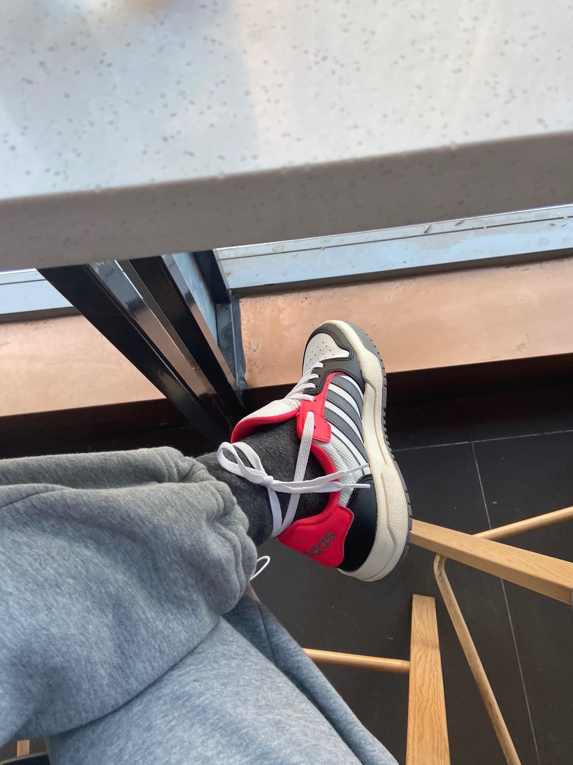 adidas neo Entrap White Shock Red - фото покупателя Ксения