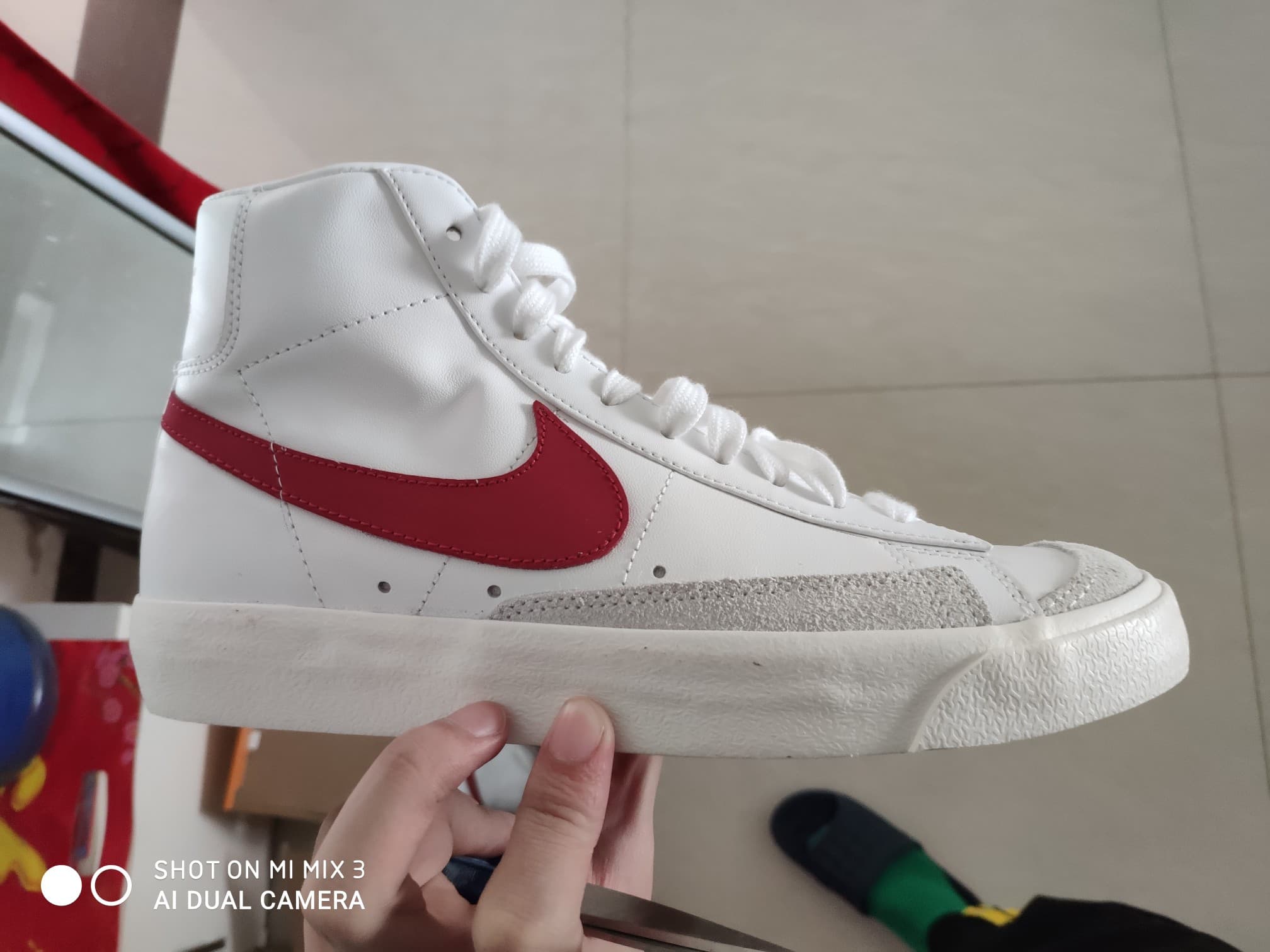 Nike Blazer 77 Mid Vintage White Worn Brick - photo of buyer Роман