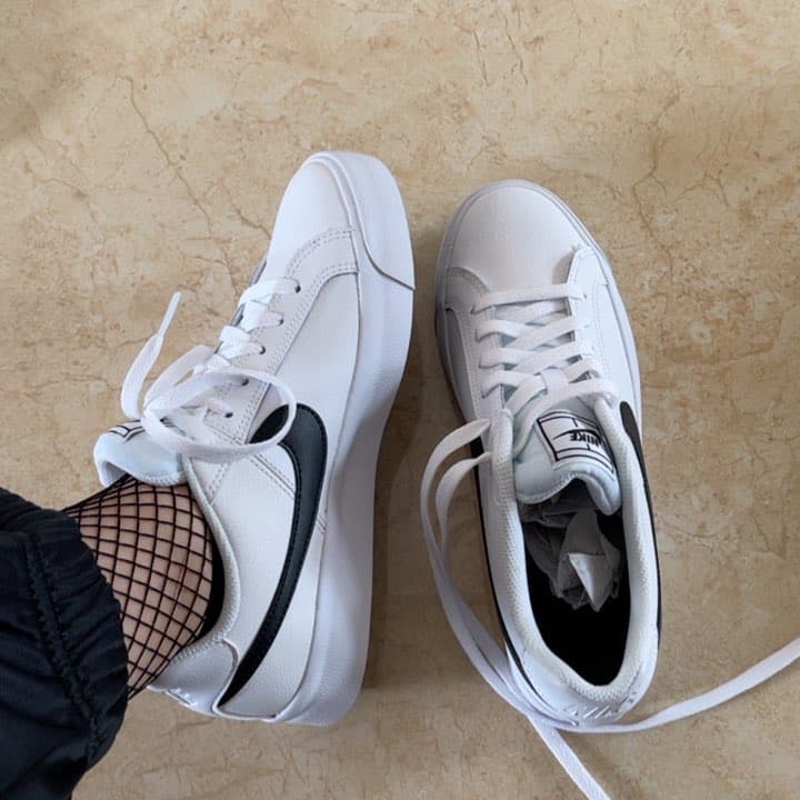 Nike Court Royale AC White Black - фото покупателя Женя