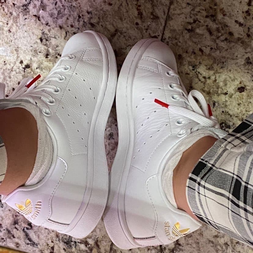 adidas originals StanSmith Valentines Day 2020 - photo of buyer Илья