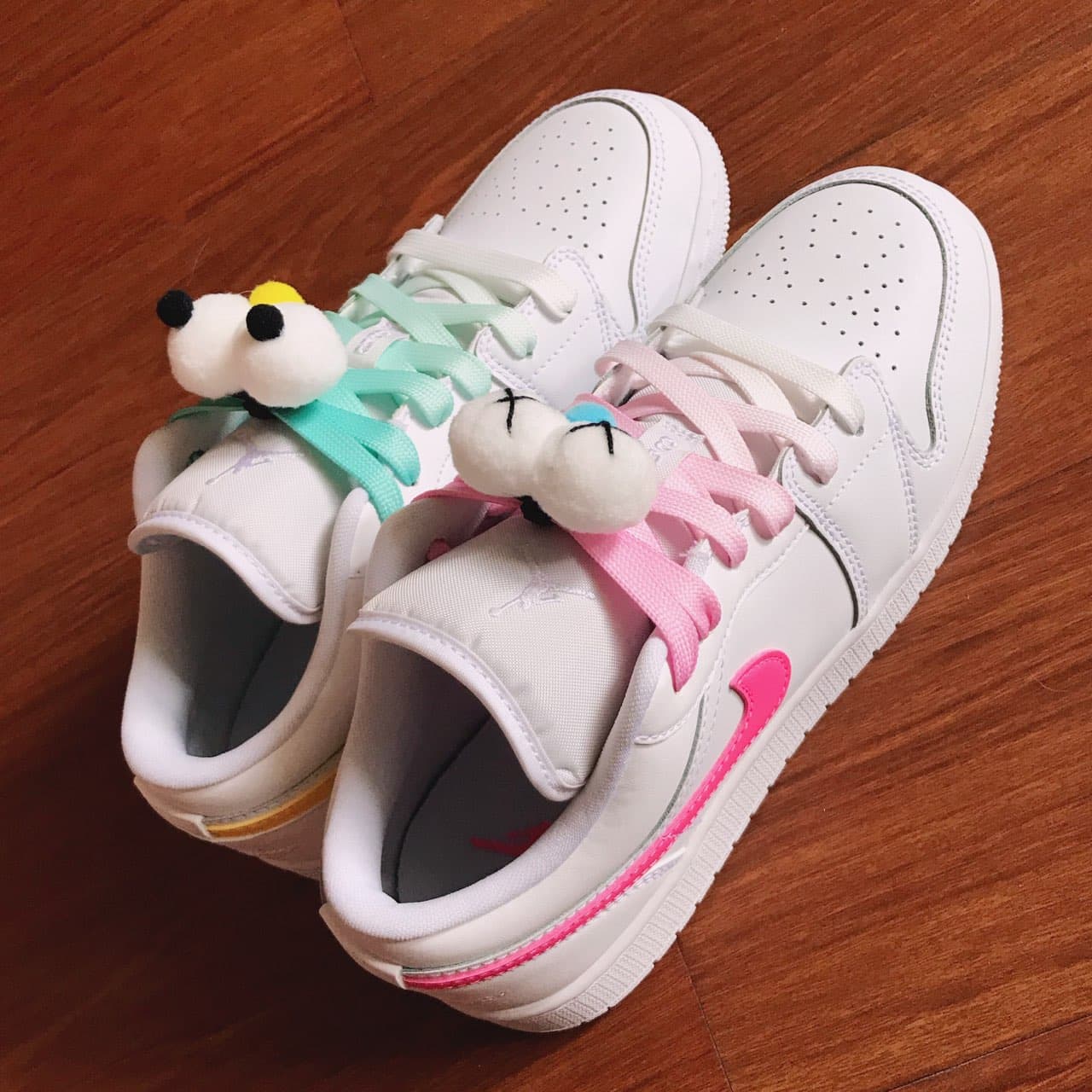 Jordan Air Jordan 1 Low GS "Multicolor Swoosh" - фото покупателя Софья
