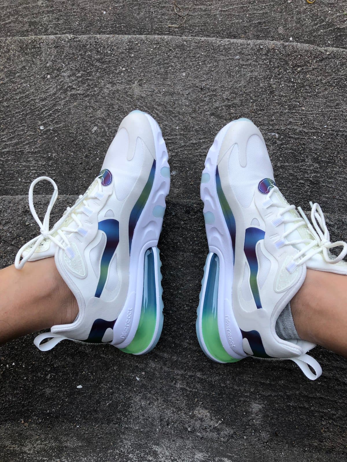 Nike Air Max 270 React "Bubble Pack" - фото покупателя Света