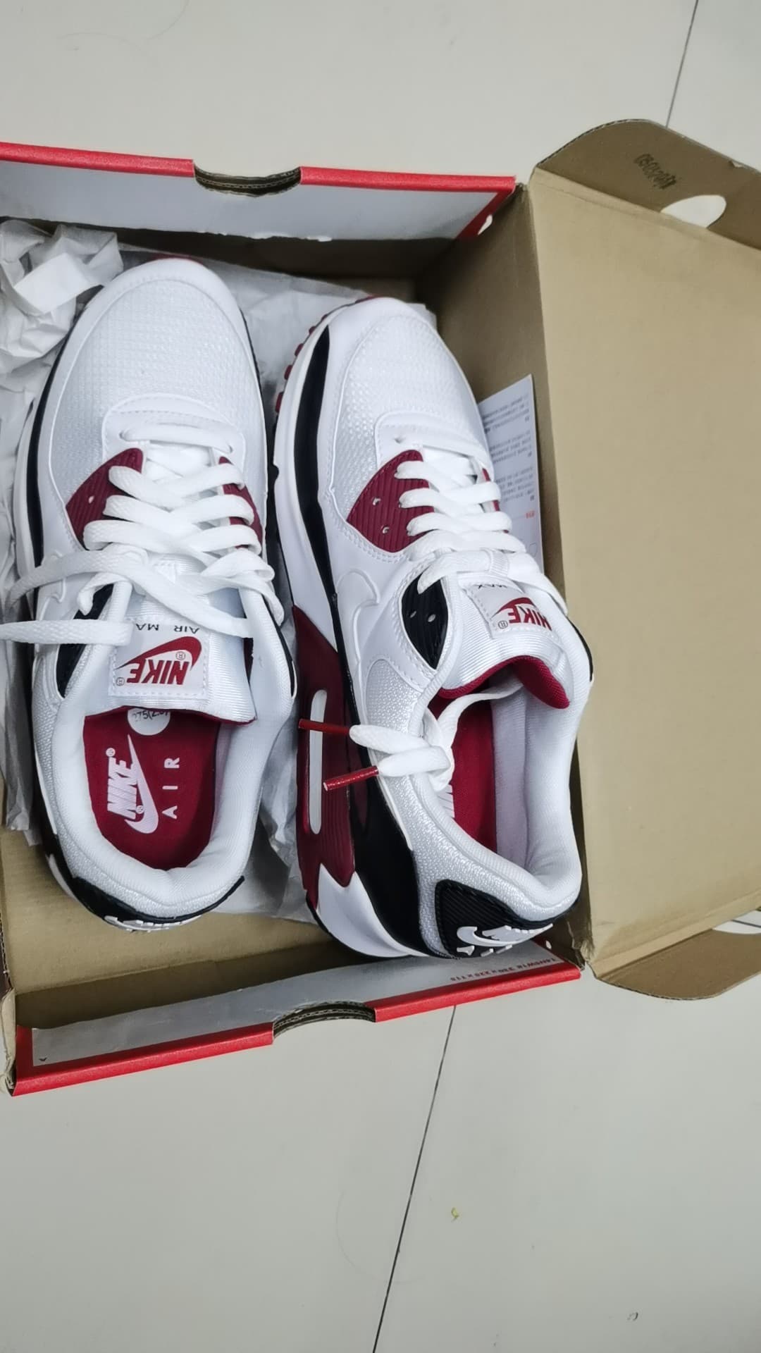 Nike Air Max 90 New Maroon - фото покупателя Андрей
