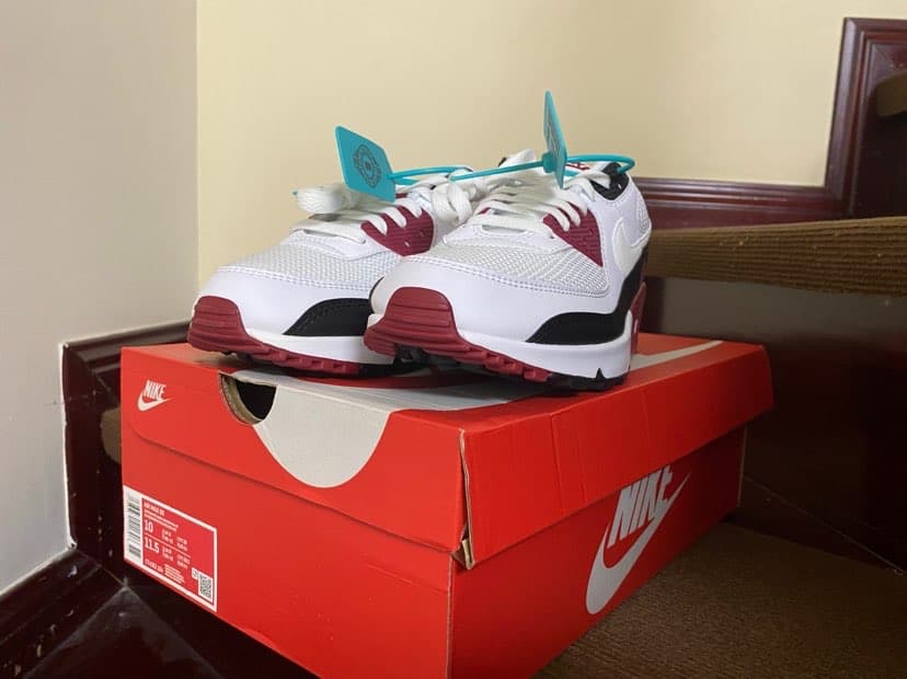 Nike Air Max 90 New Maroon - фото покупателя Дарья