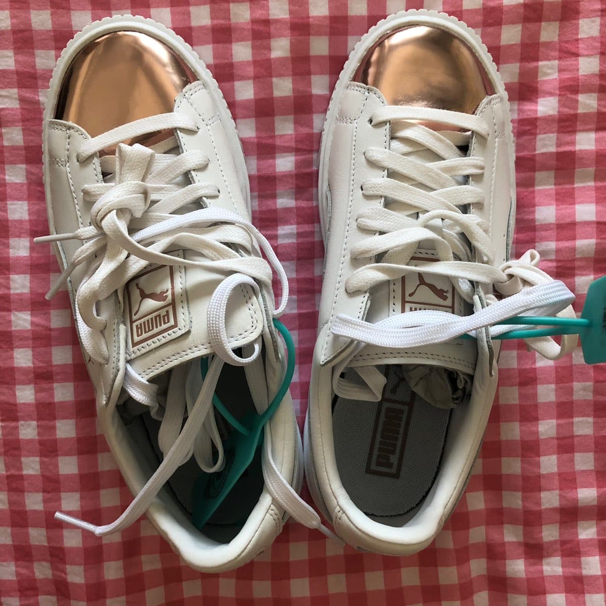 PUMA Basket Platform Metallic - фото покупателя Валентина