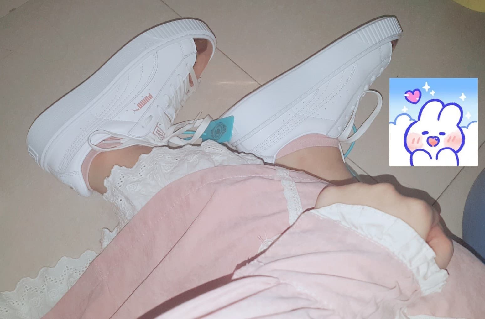 PUMA Basket Platform Metallic - фото покупателя Юлия