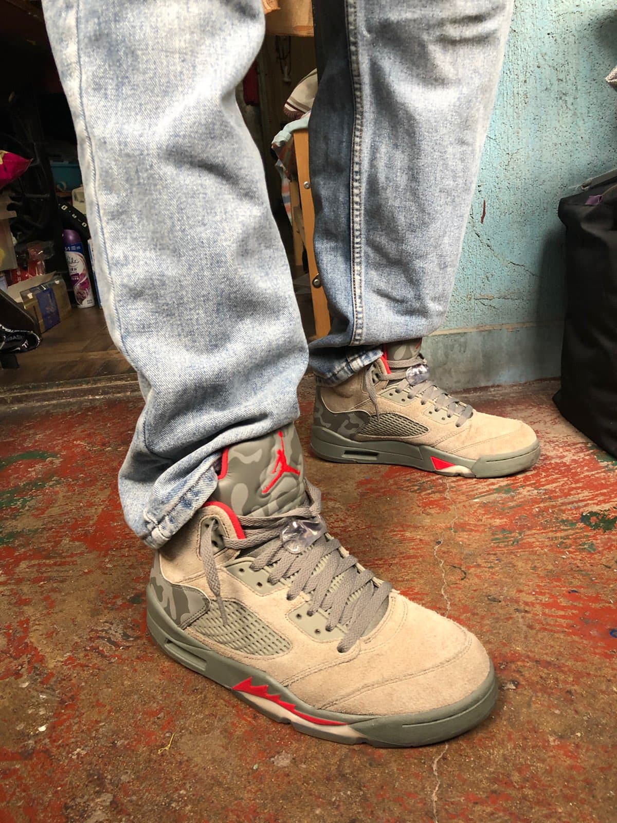 Jordan Air Jordan 5 Retro 'Camo' - фото покупателя Артем