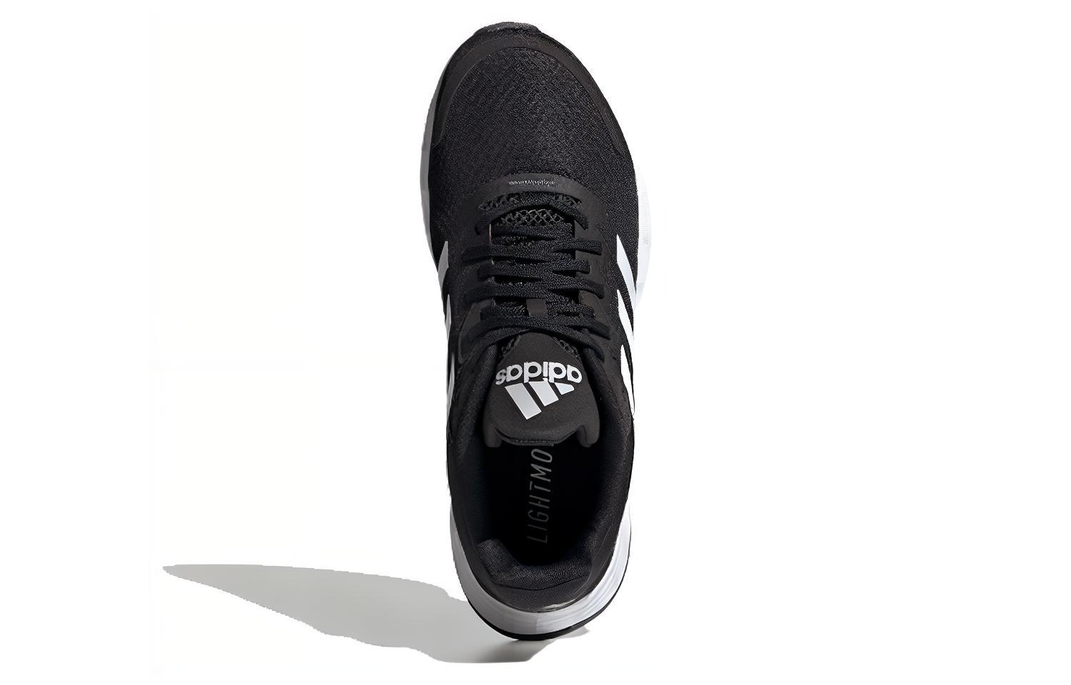 adidas Duramo SL Black White - вид сзади