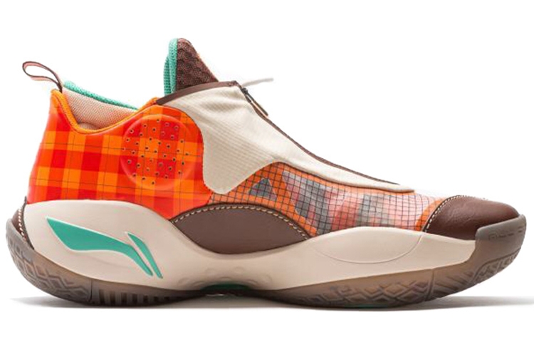 Li-Ning All City 8 WOW Way Of Wade Invincible Destroyer Orange - вид с внутренней стороны
